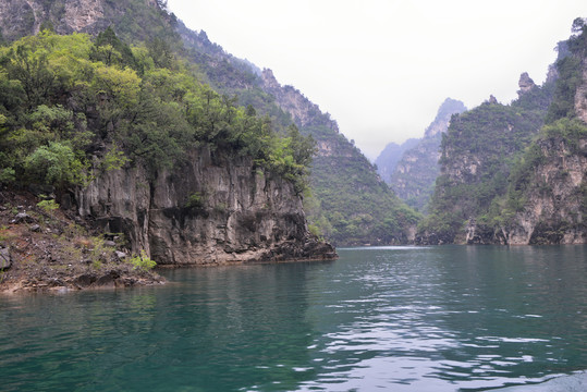 河南焦作峰林峡风光