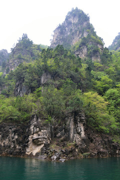 河南焦作云台山峰林峡风光