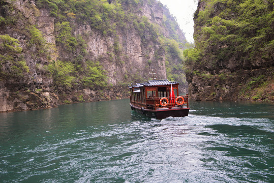 河南焦作云台山峰林峡风光