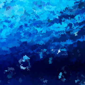唯美海洋海底藍(lán)色背景
