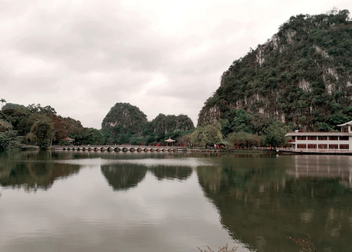 肇庆星湖风光