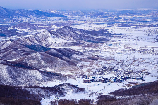 哈尔滨亚布力新体委滑雪场