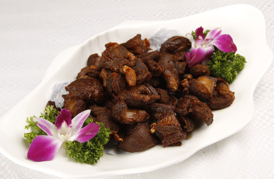 干炸羅根肉