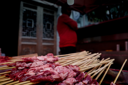 羊肉串烤串