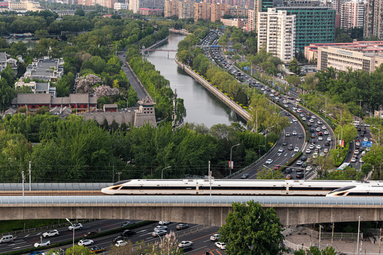 北京城市建筑道路南二环