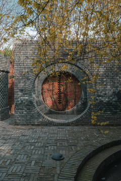 北京红砖美术馆建筑设计景观