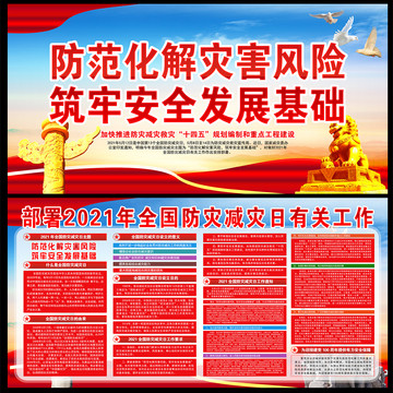 防災(zāi)減災(zāi)日宣傳欄