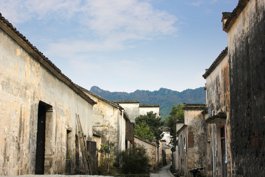 皖南屏山村