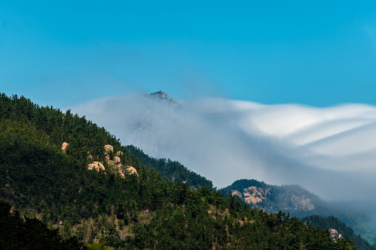 青岛崂山风景名胜区云海