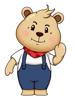 插畫(huà)卡通熊