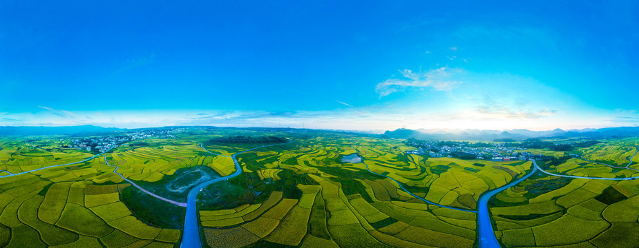 高坡梯田全景