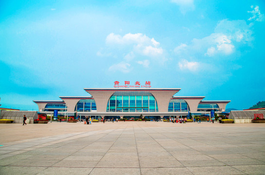 贵阳北站全景