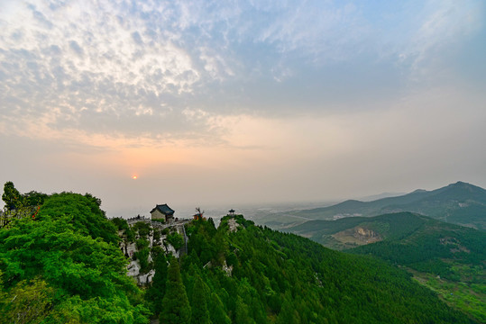 云门山日出景观