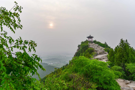 山东青州云门山风光