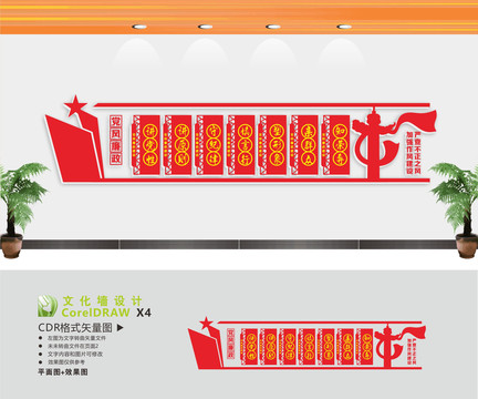 黨風(fēng)廉政文化展板