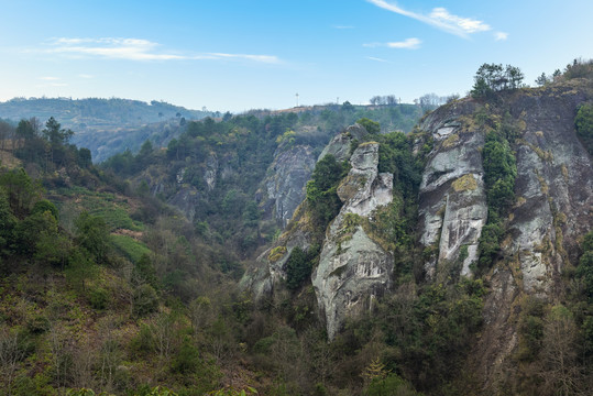 绍兴新昌天烛仙境天烛湖景区