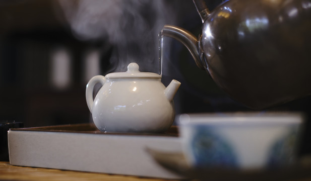 茶艺师泡茶