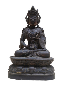 明代藏族观音菩萨铜像
