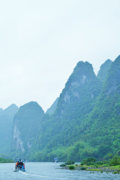 雨天漓江