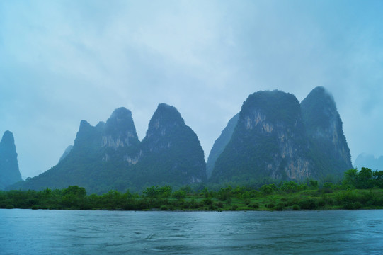 阳朔兴坪风光