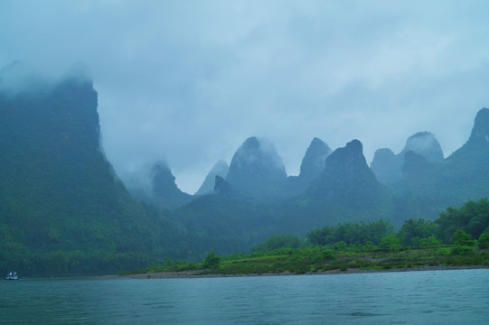 阳朔兴坪风光