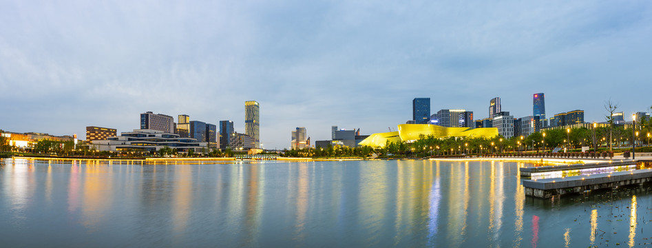 宁波东部新城夜景