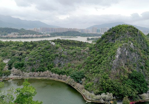 肇庆七星岩风光