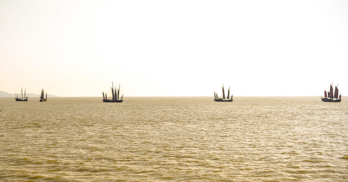 古代航海海上丝绸之路航海帆船古