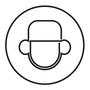 佩戴口罩圖標(biāo)
