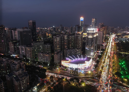 繁华惠州夜景