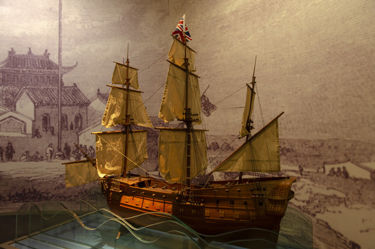 英国帆船模型