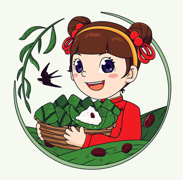 端午節(jié)插畫