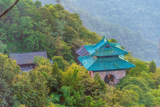 中国湖北十堰武当山南岩宫