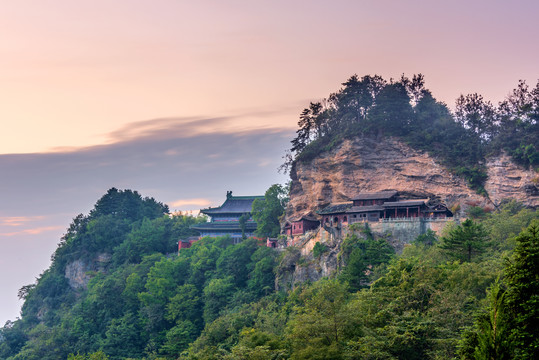 中国湖北十堰武当山南岩宫