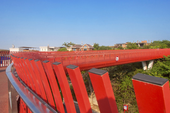 天桥护栏景观