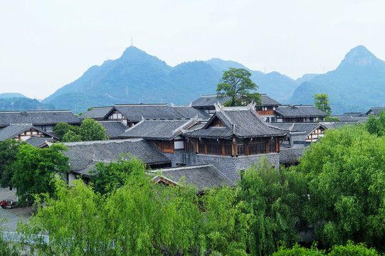 青岩古镇全景