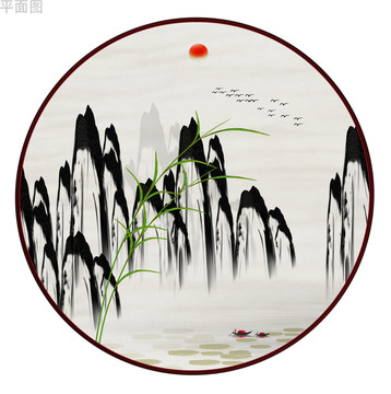 禪意山水畫