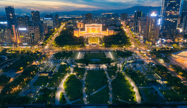 惠州市城市夜景