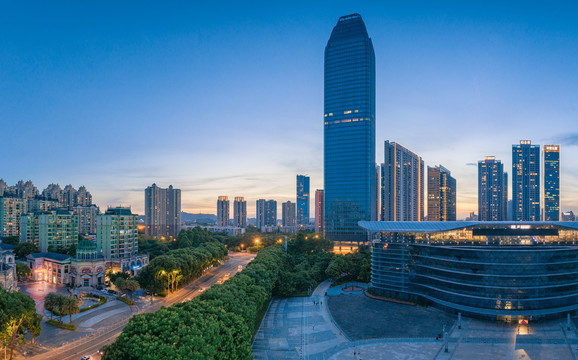 惠州市城市夜景