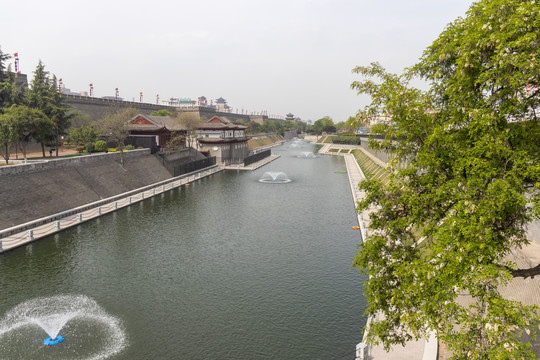 西安护城河