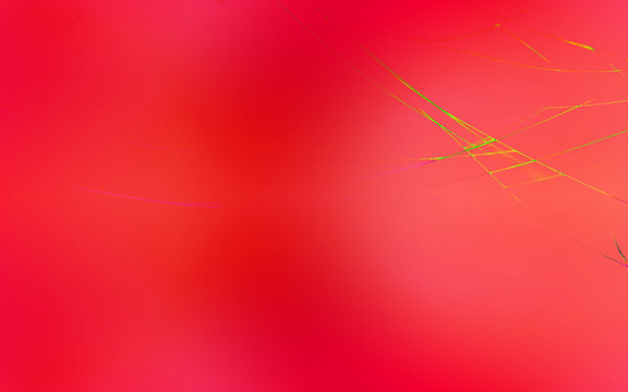 紅色幾何電視背景墻
