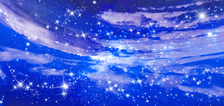 璀璨宇宙星空?qǐng)D