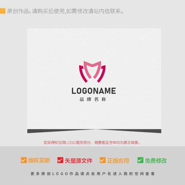 jm组合花朵LOGO