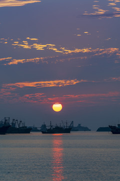 海景黄昏高清