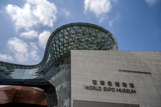 上海世博会博物馆建筑特写