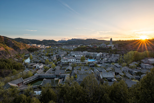 北京密云景区古北水镇