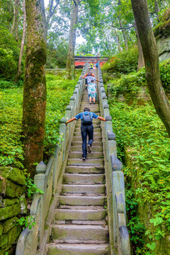 中国湖北十堰武当山