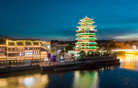 惠州合江楼夜景