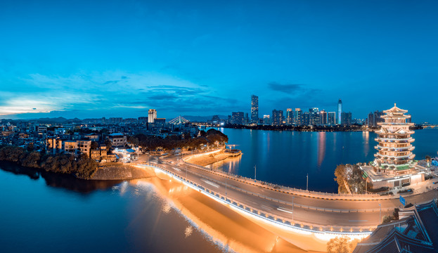 惠州合江楼夜景