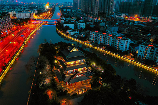 都市风光夜景